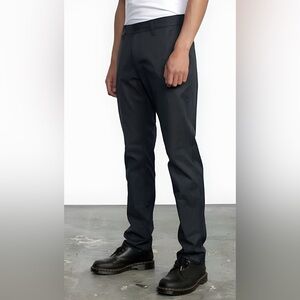 RVCA Gray Daggers Fit Slim Fit Tech Chinos 32x32